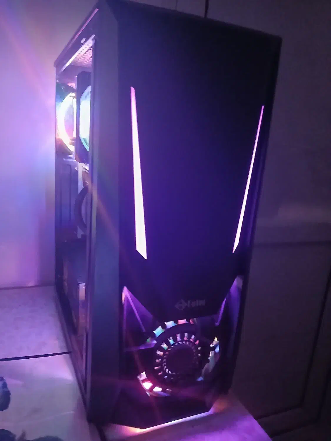 سیستم گیمینگ Rx5600xt sapphire سه فن و cpu 12400f|رایانه رومیزی|اهرم, |دیوار