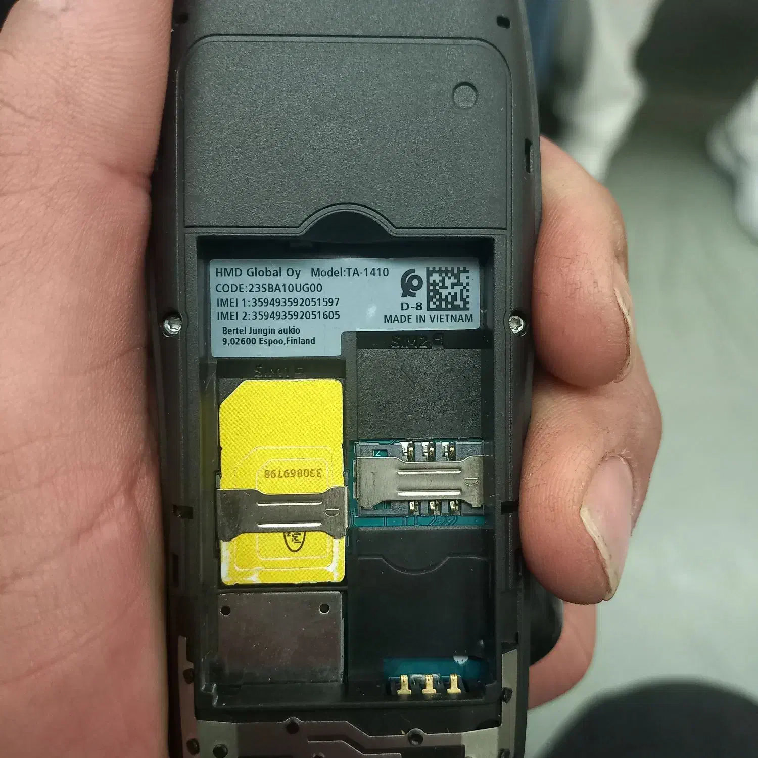 گوشی نوکیا 105 ویتنام2022|موبایل|تهران, دربند|دیوار