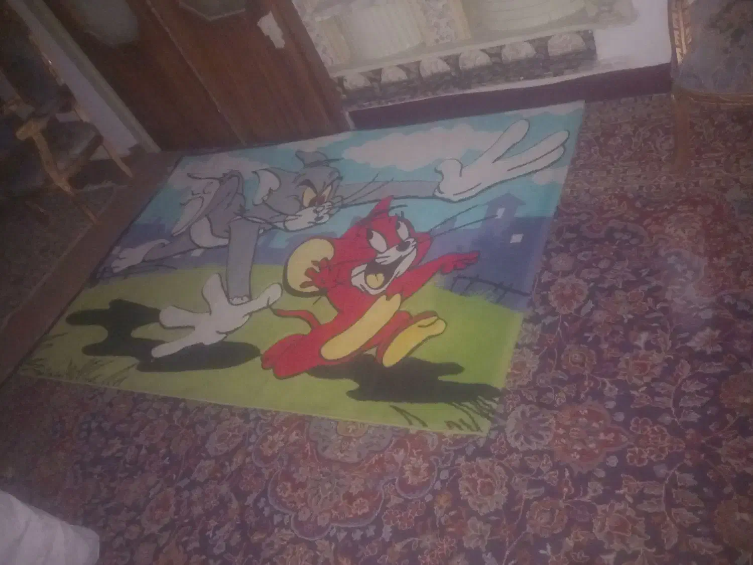 فرش اتاق بچه|فرش|همدان, |دیوار