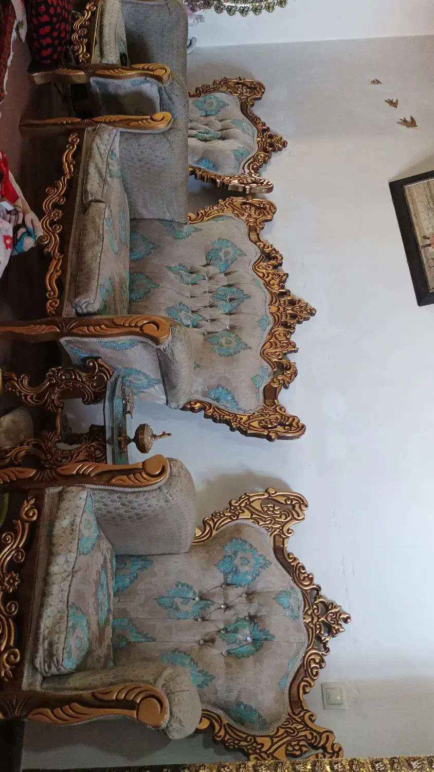 مبل ۷ نفره|مبلمان خانگی و میز عسلی|تبریز, |دیوار