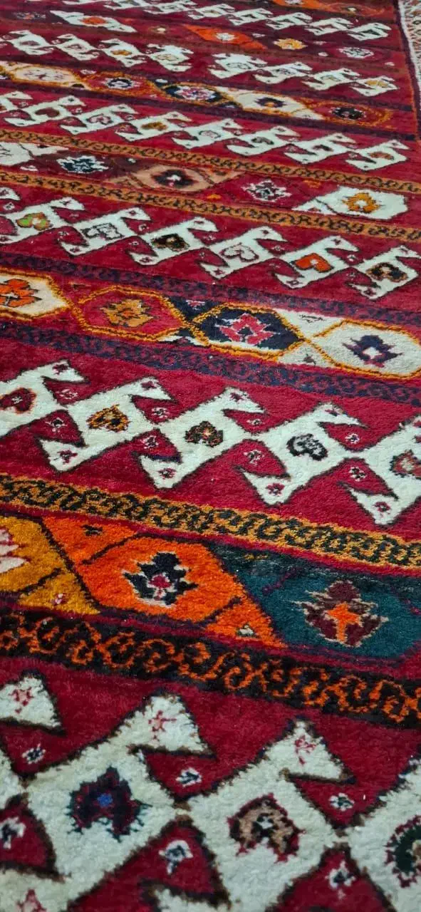 کپه دست باف|گلیم، جاجیم، گبه|زرقان, |دیوار