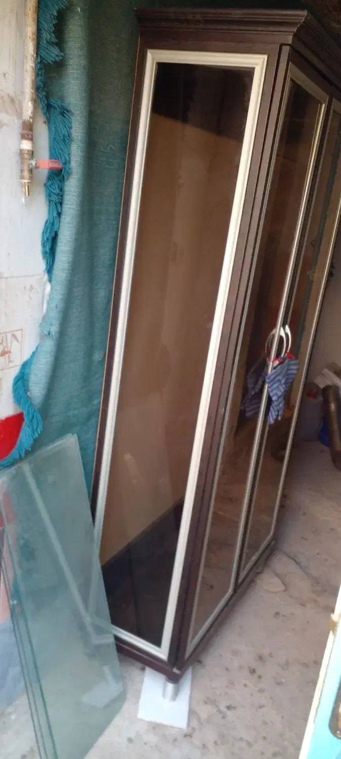 کمد سه تکه واینه دراور|جاکفشی، کمد، دراور|قوچان, |دیوار