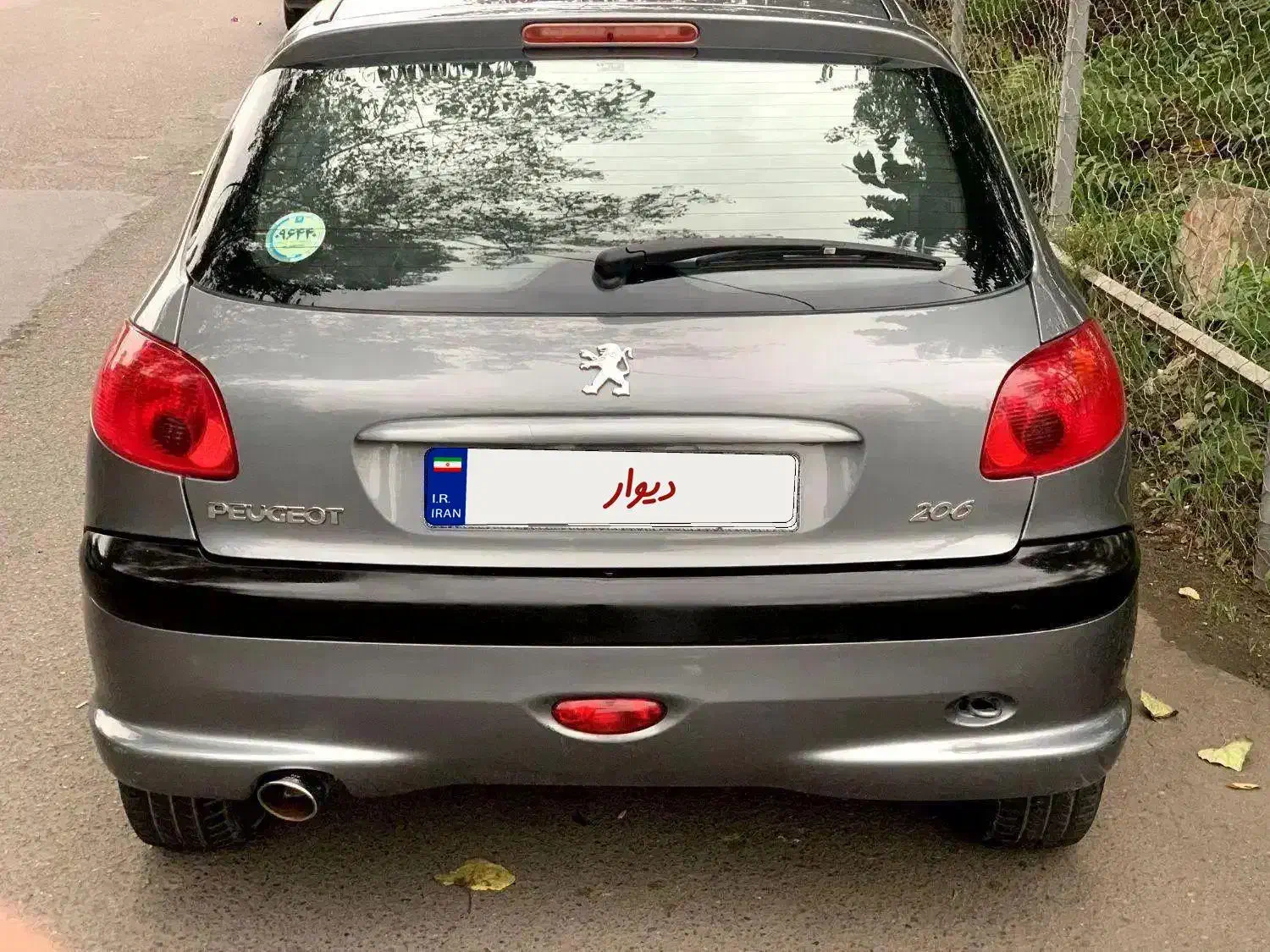 پژو ۲۰۶ تیپ ۲|خودرو سواری و وانت|رشت, سعدی (تختی)|دیوار