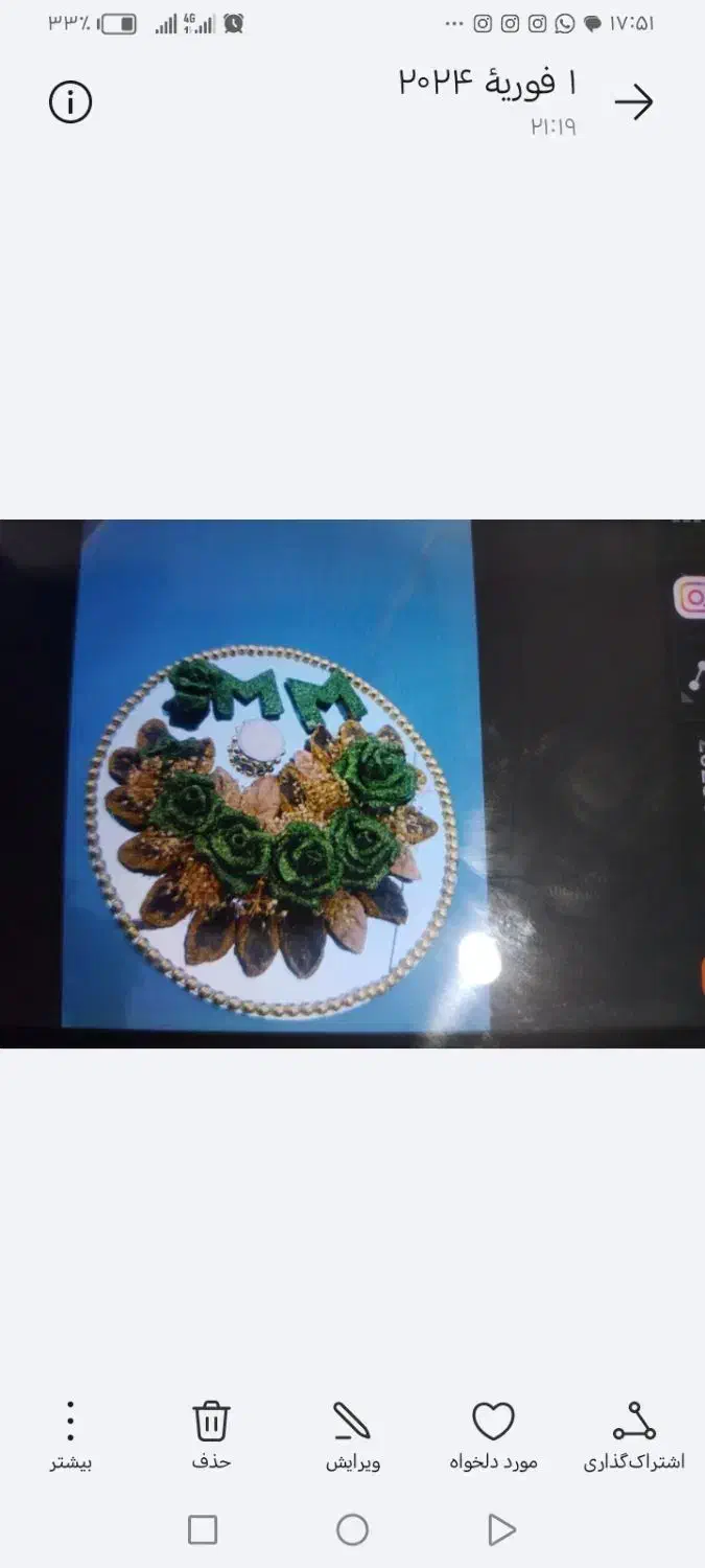 تزئین حنا|صنایع دستی و سایر لوازم تزئینی|جهرم, |دیوار