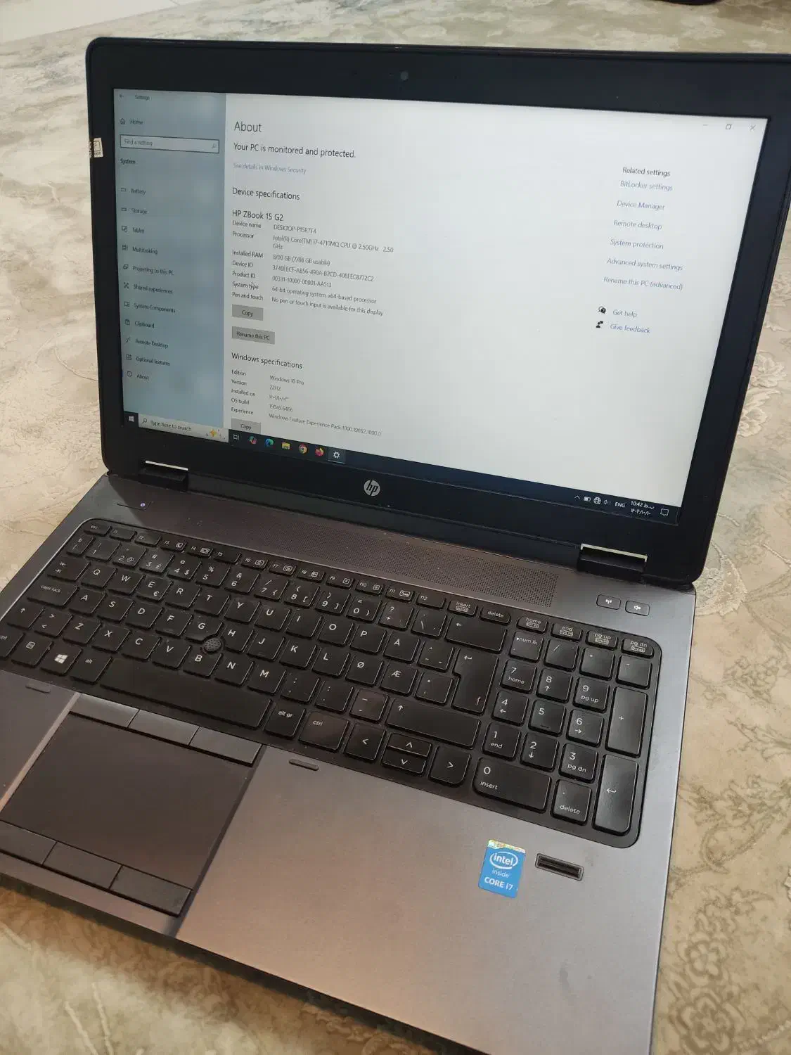 لپ تاپ HP Zbook 15 g2|رایانه همراه|مشهد, گوهرشاد|دیوار