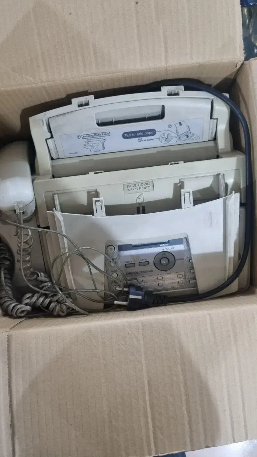 تلفن فکس پاناسونیک اصل قیطریه|پرینتر، اسکنر، کپی، فکس|تهران, قیطریه|دیوار