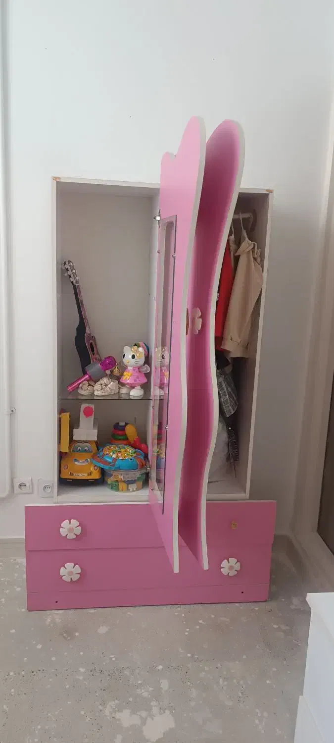 کمد کودک|جاکفشی، کمد، دراور|آبیک, |دیوار