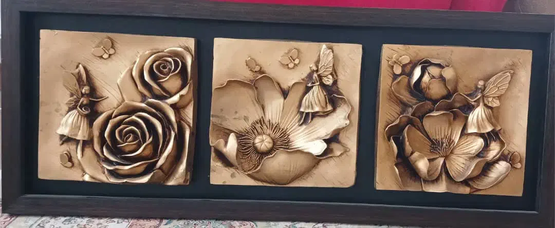 ۲ عدد تابلو دیواری ۳۵/۹۰ و ۵۰/۱۳۰|تابلو، نقاشی، عکس|رشت, پیرکلاچای|دیوار