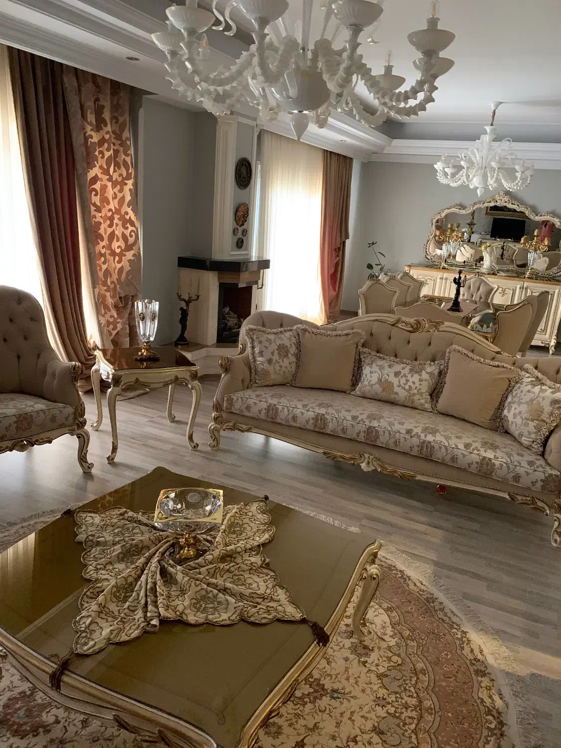 سرویس‌مبلمان ترک‌ و سرویس خواب|مبلمان خانگی و میز عسلی|تهران, دربند|دیوار