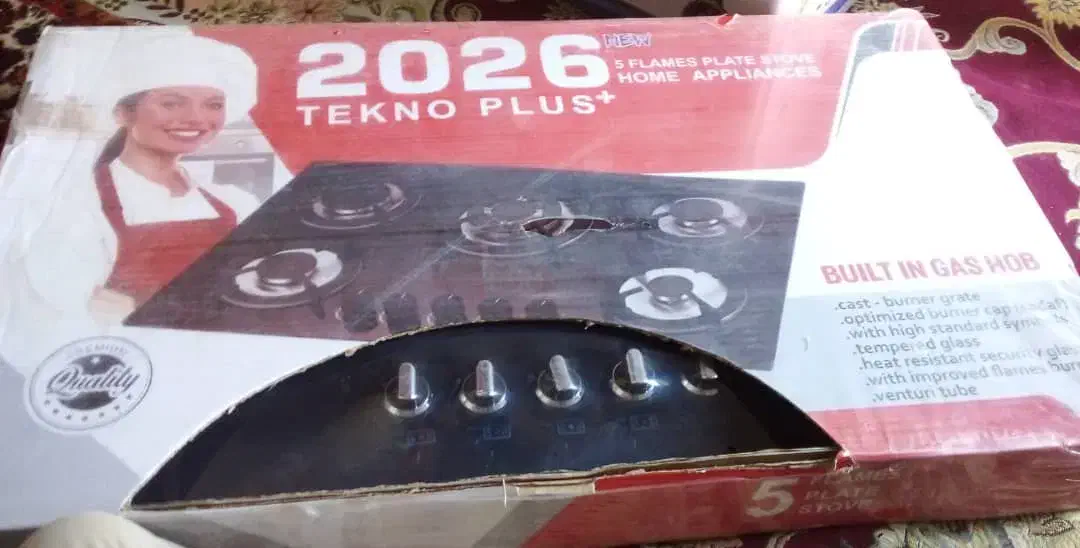 اجاق گاز صفحه ای تکنو ایتالیایی نو|اجاق گاز و لوازم برقی پخت‌وپز|صحرای باغ, |دیوار