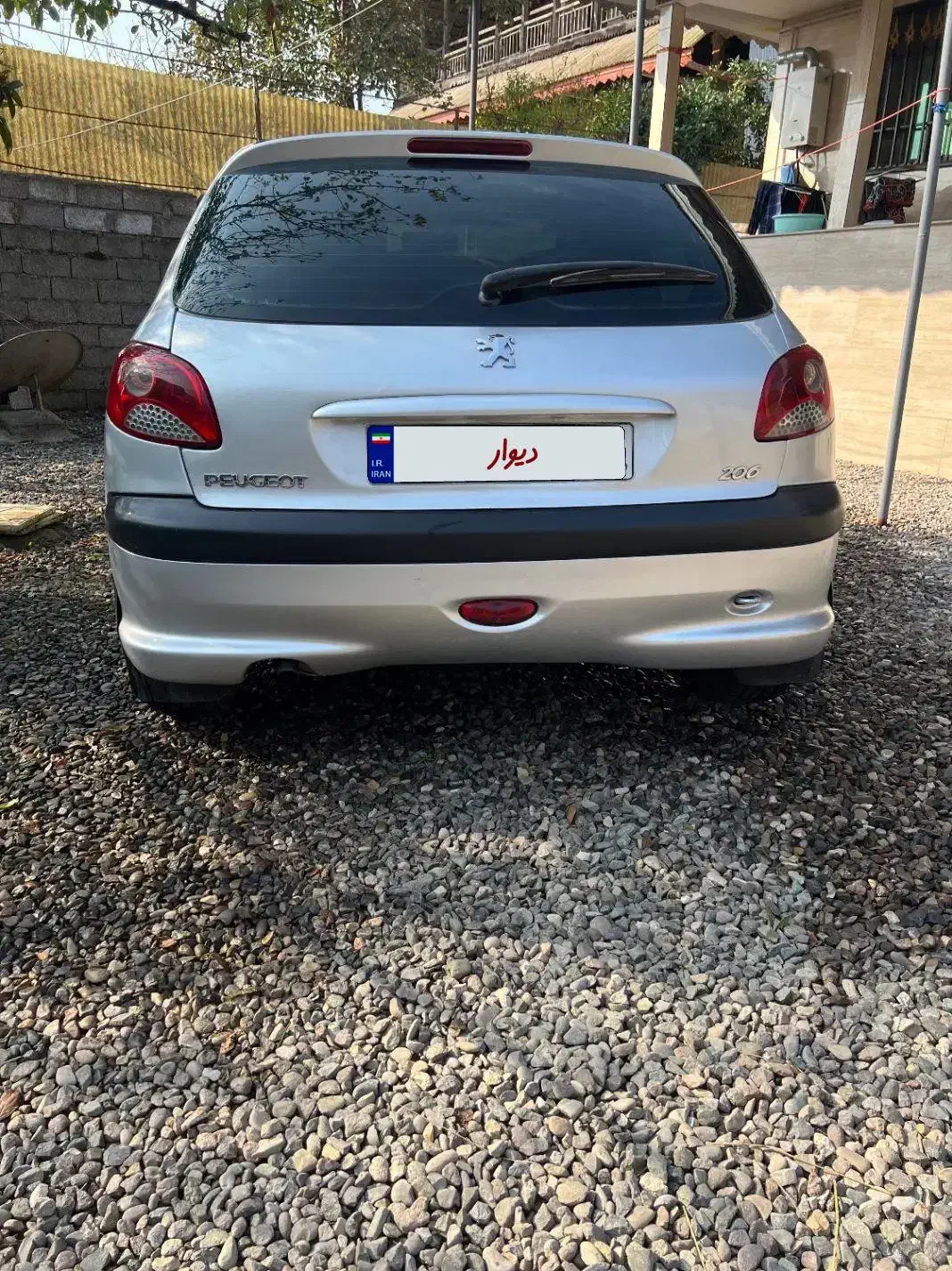 206 تیپ 5مدل 83|خودرو سواری و وانت|رودبنه, |دیوار