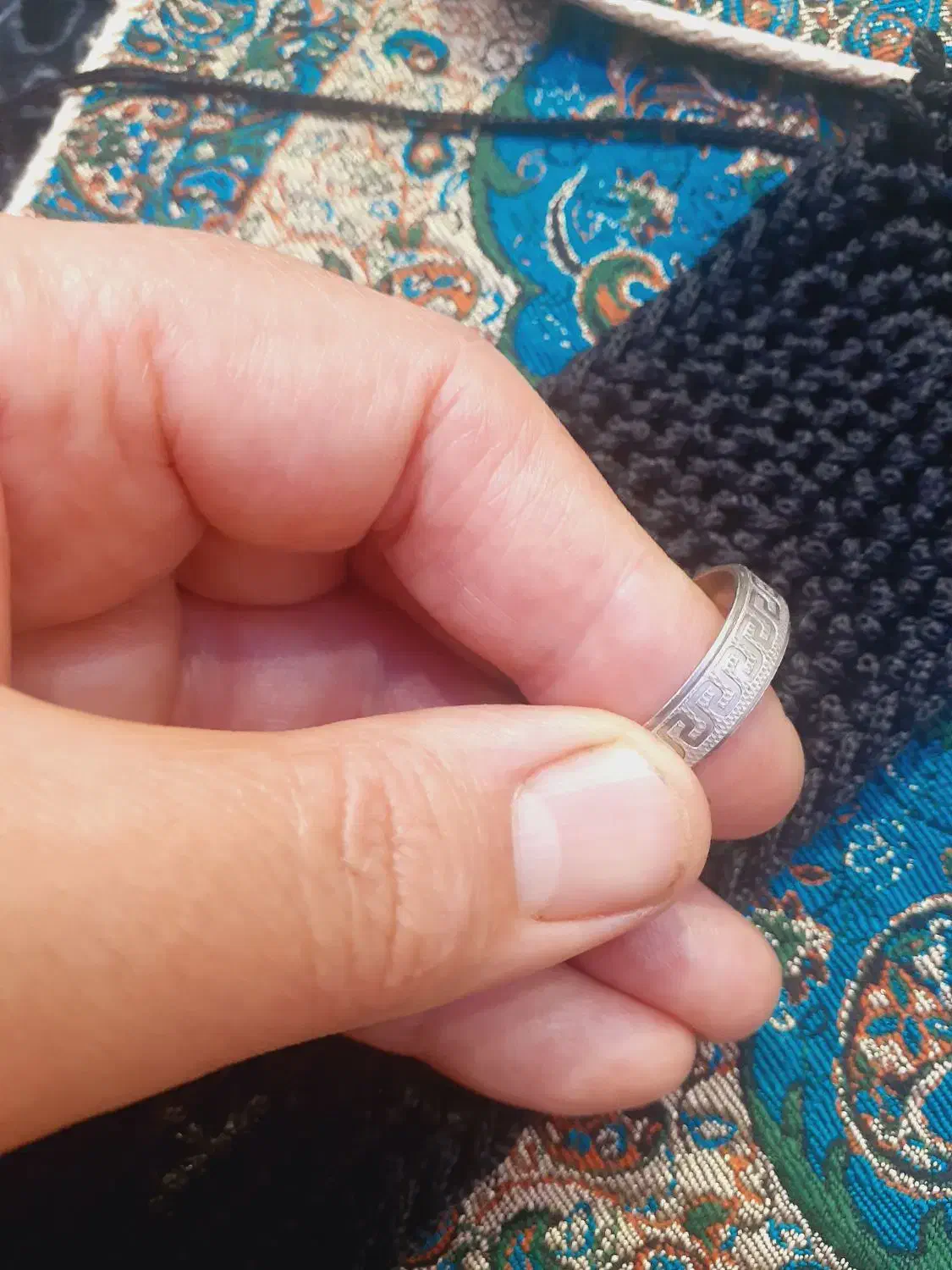 حلقه نقره|جواهرات|کارون, |دیوار