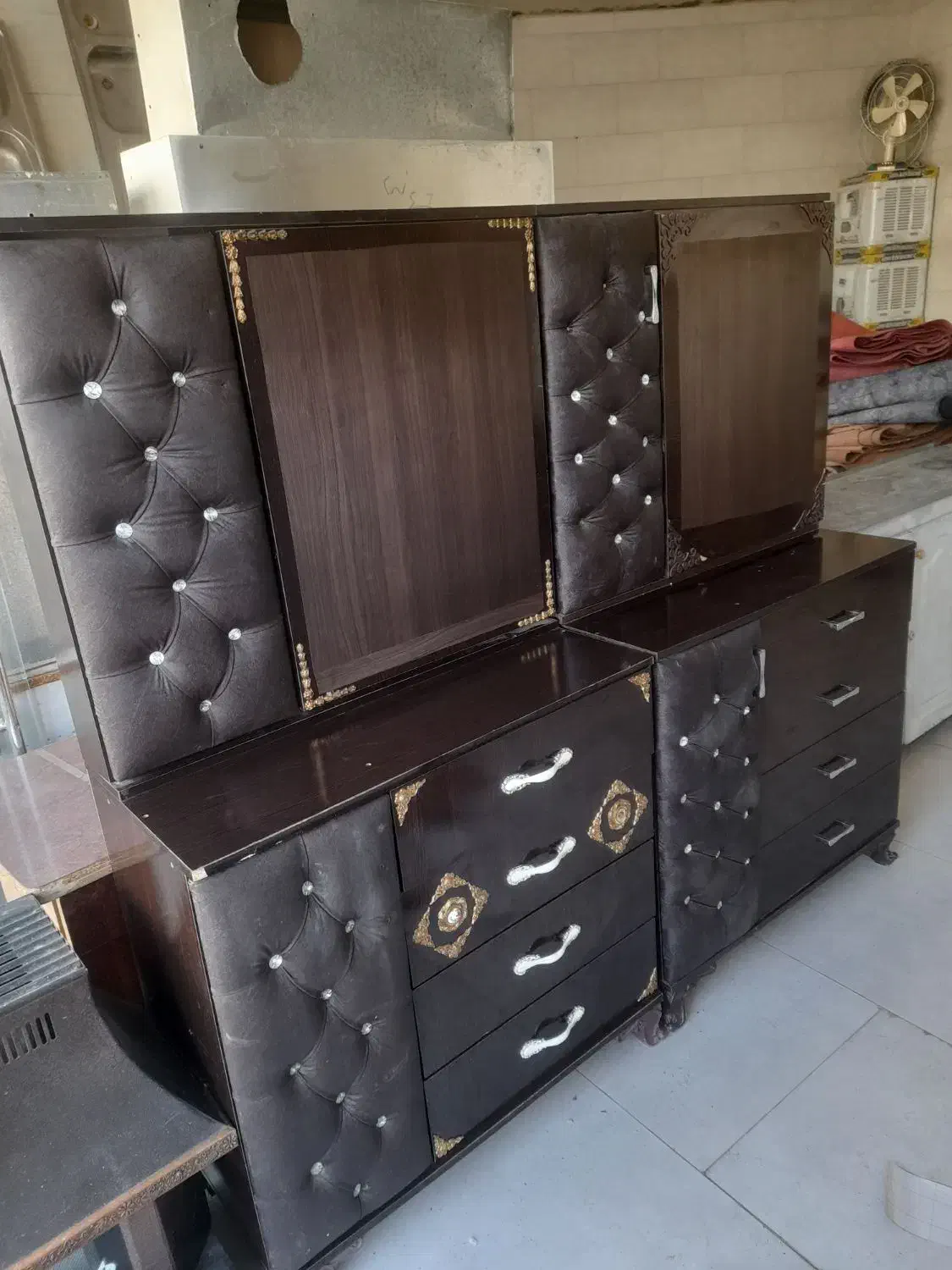 دو عدد دراور سالم|جاکفشی، کمد، دراور|کنگاور, |دیوار