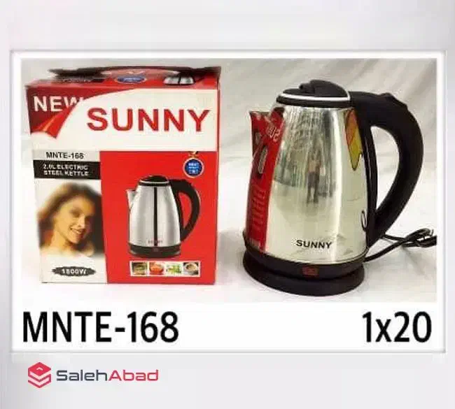 کتری برقی استیل 2 لیتری|سماور، چایساز، قهوهساز|رشت, بازار|دیوار