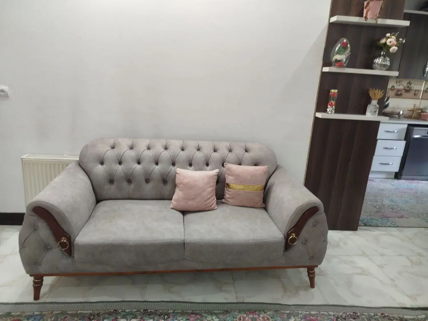 مبل7نفره و میز ناهار خوری تمیز و نو|مبلمان خانگی و میز عسلی|بابل, |دیوار