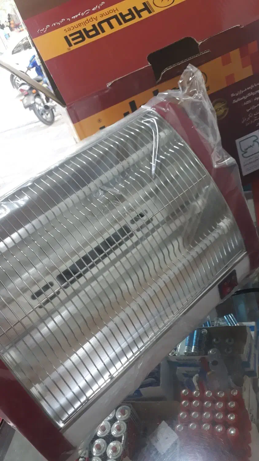 بخاری برقی فن دار ۴ شعله|بخاری، هیتر، شومینه|بجنورد, |دیوار