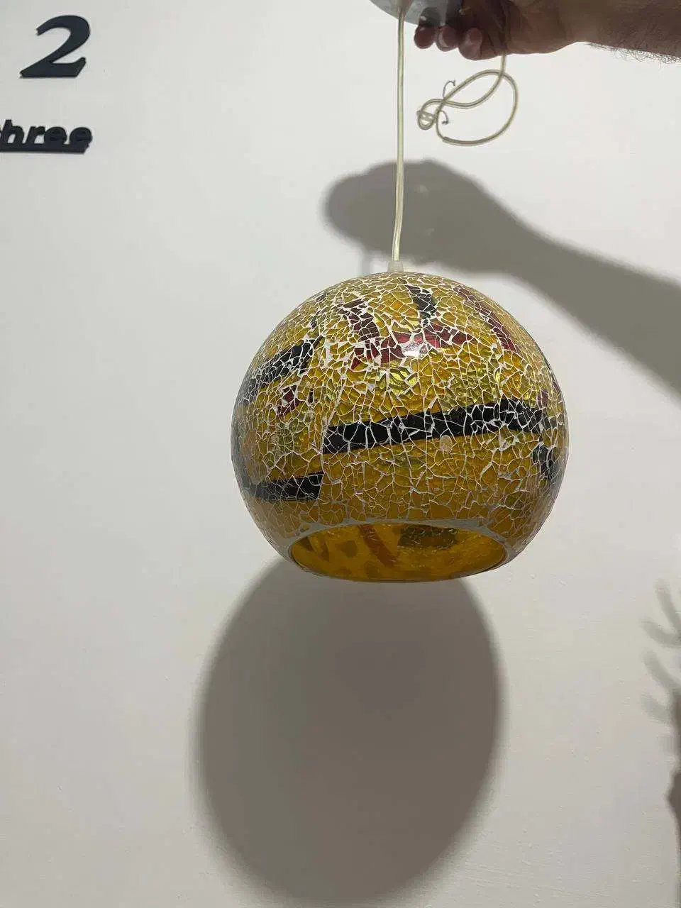 دو عدد لوستر|لوستر و چراغ آویز|بندر انزلی, شیلات|دیوار