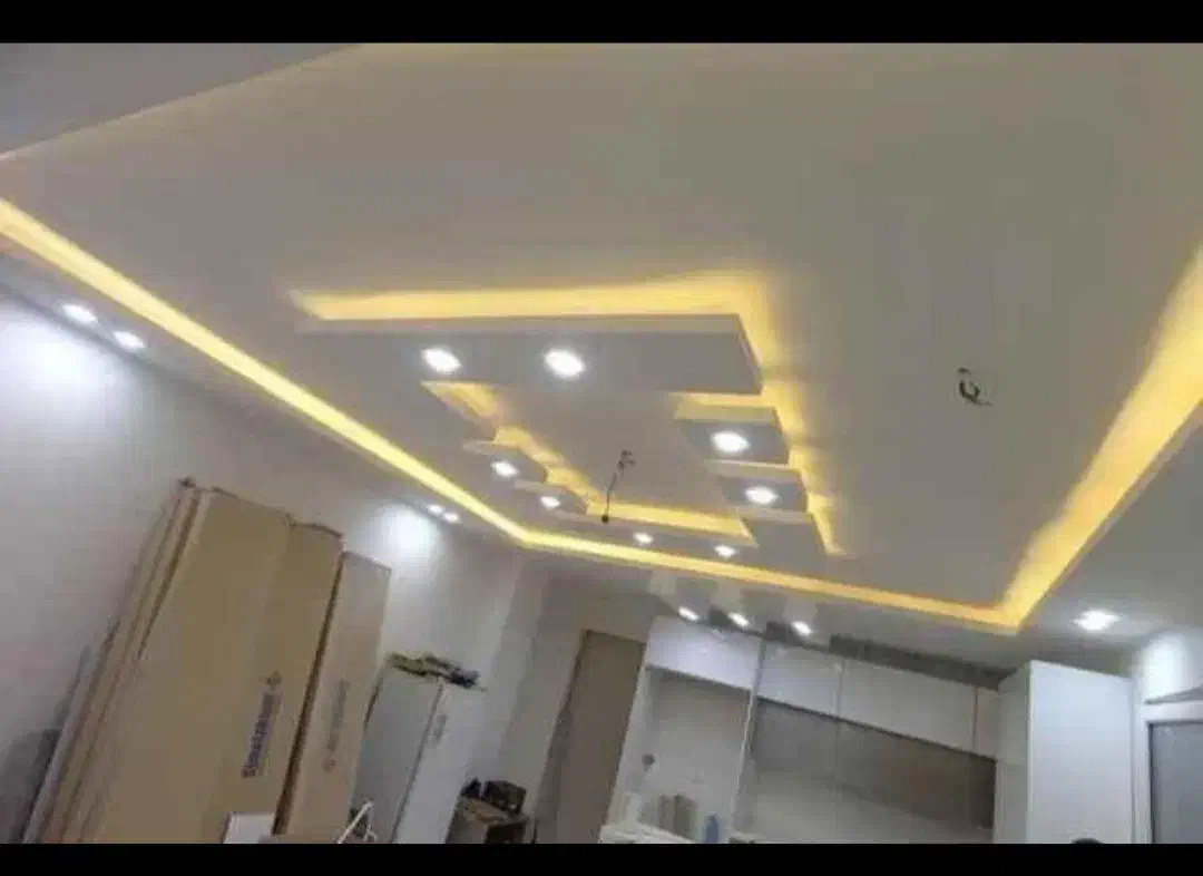 نصب سقف کاذب د کناف ،شبکه ۶۰*۶۰،پی ویسی وکچی|خدمات پیشه و مهارت|زنجان, |دیوار