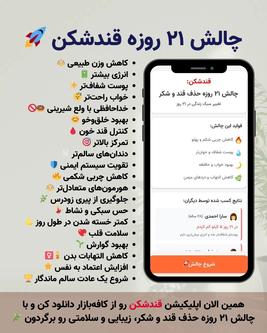 اپ قندشکن- بیش از ۱۹۴۰۰۰ برنامه غذایی|آرایشی، بهداشتی، درمانی|اردبیل, |دیوار