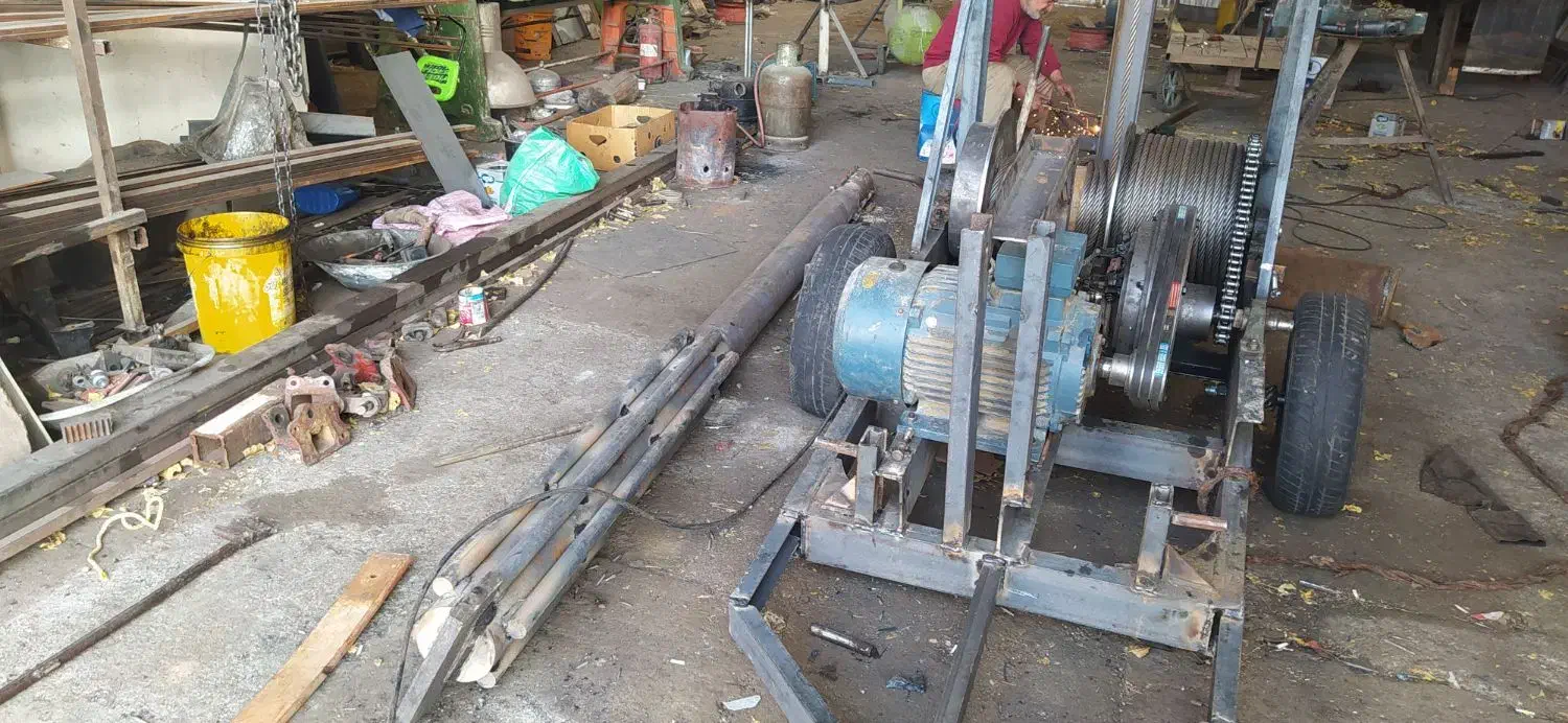 ساخت دستگاه حفاری ضربه ای و حفر چاه عمیق|خدمات پیشه و مهارت|اهر, |دیوار