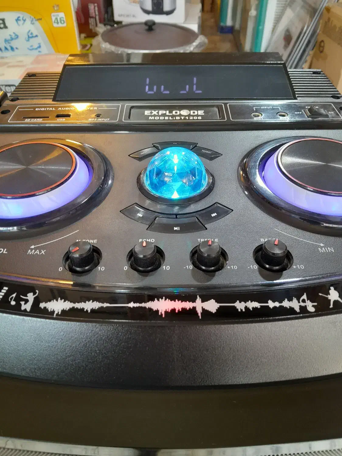 غول میکرولب (اکسپلود)|سیستم صوتی خانگی|بروجرد, |دیوار