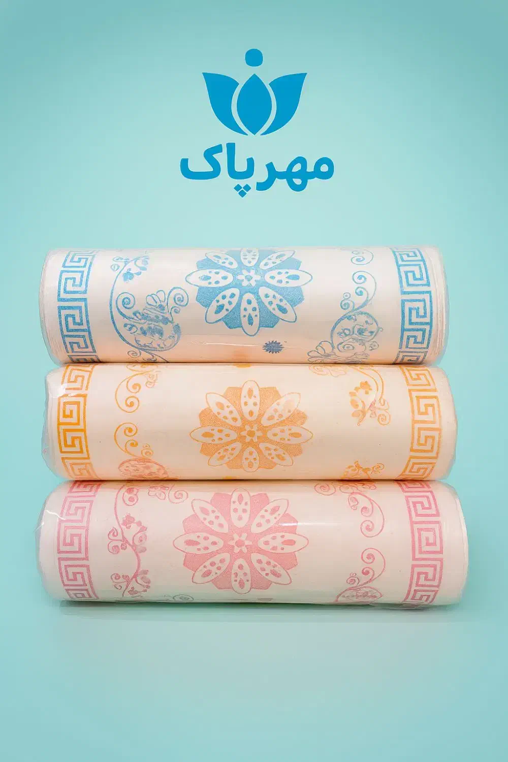 سفره های یکبار مصرف مهرپاک|ظروف نگهدارنده، پلاستیکی، یک‌بارمصرف|آستارا, |دیوار