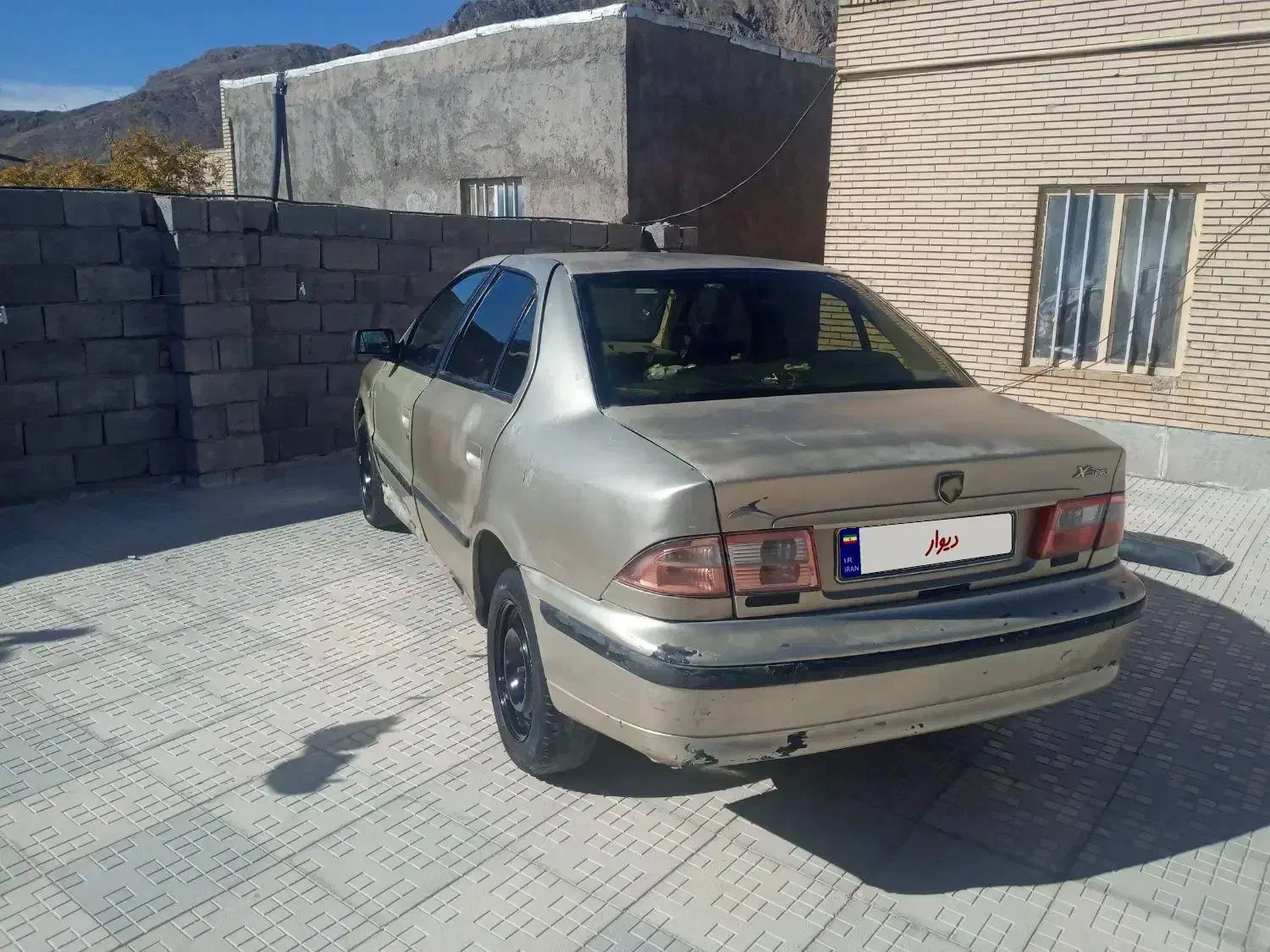 سمند مدل ۸۴رنگ بژ|خودرو سواری و وانت|دهبکری, |دیوار