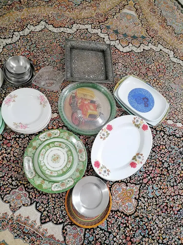 ظرف و ظروف|ظروف سرو و پذیرایی|شیراز, تل حسین‌آباد|دیوار
