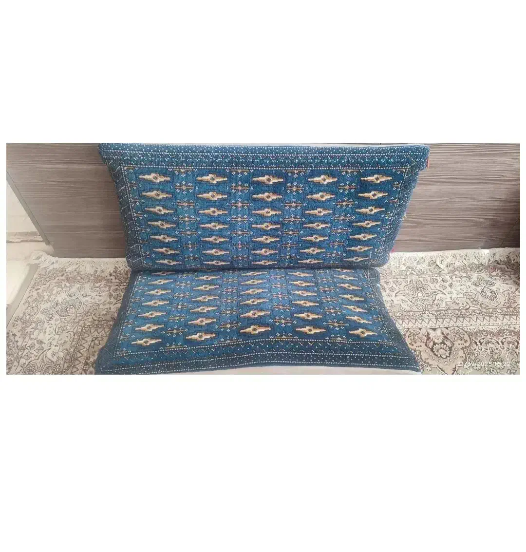 فروش فوری پشتی ترکمن۴عددفقط۲۰۰|پشتی|پرند, فاز ۴|دیوار