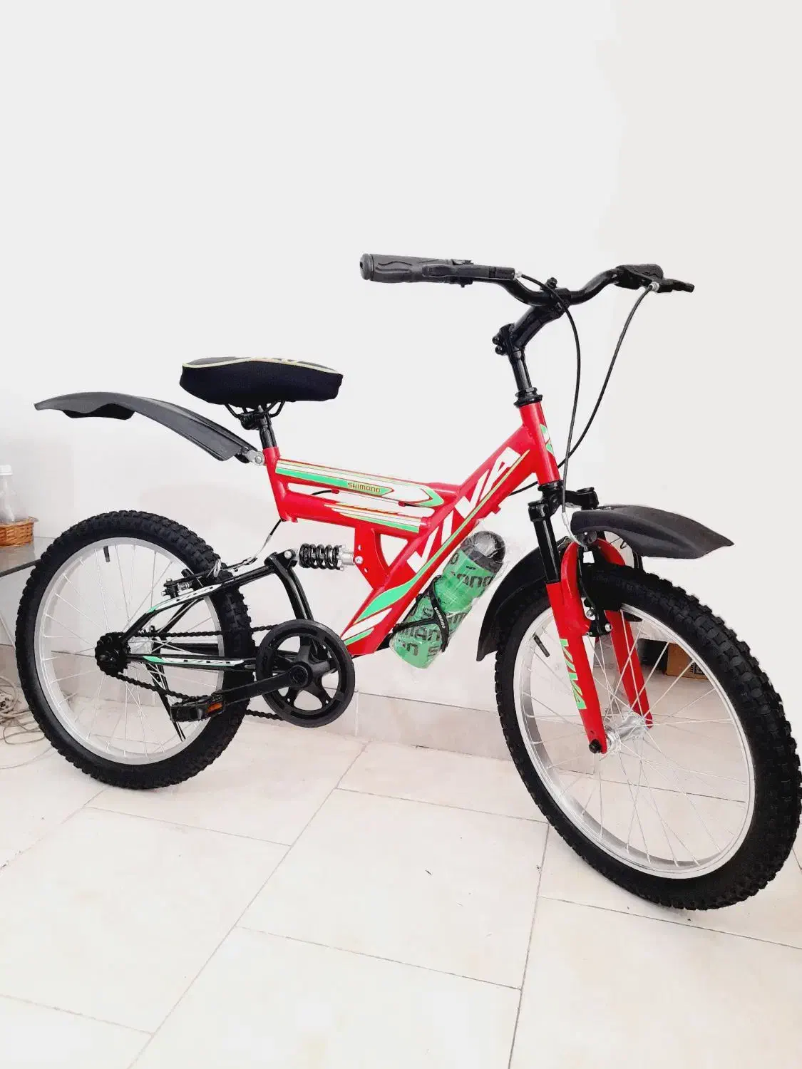 دوچرخه ۲۰ viva کمک فنردار حرفه ای آکبند|دوچرخه، اسکیت، اسکوتر|پرند, فاز ۵|دیوار