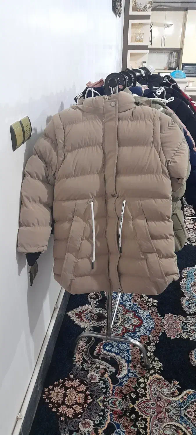 کاپشن دخترانه و پسرانه پافرشو از سن ۳سال تا ۱۲|کفش و لباس بچه|کوهدشت, |دیوار