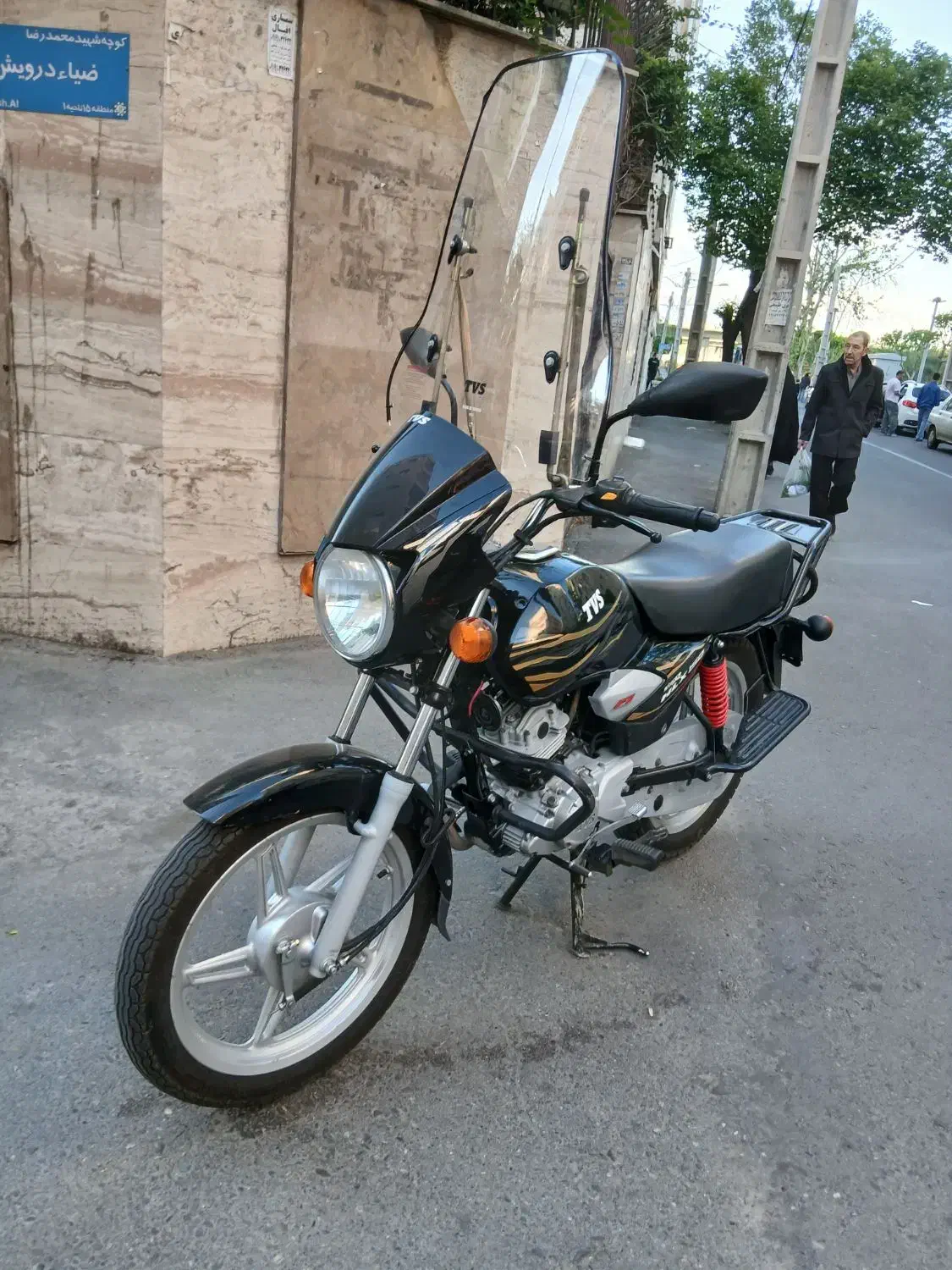 tvs hlx|موتورسیکلت|تهران, مینابی|دیوار