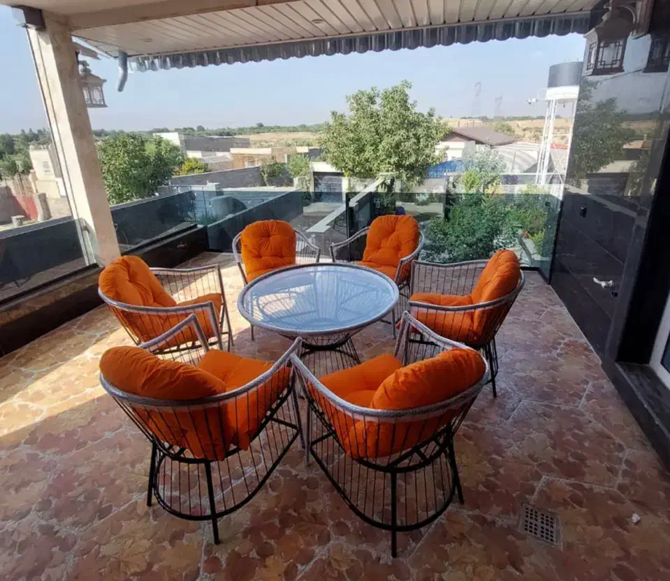 صندلی نیمکت تاب اتشدان طرح دالاس چتر باغی ویلایی|صندلی و نیمکت|کرج, دهقان ویلا|دیوار