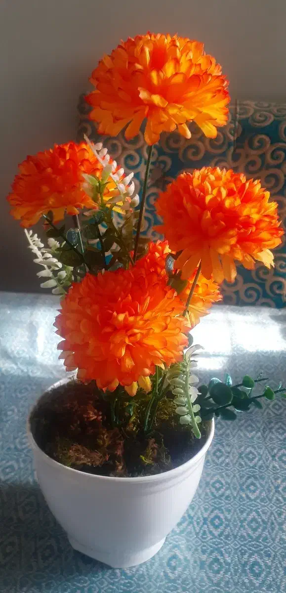 گل مصنوعی با گلدان|گل مصنوعی|تربت جام, فاز ۱ فرهنگیان|دیوار