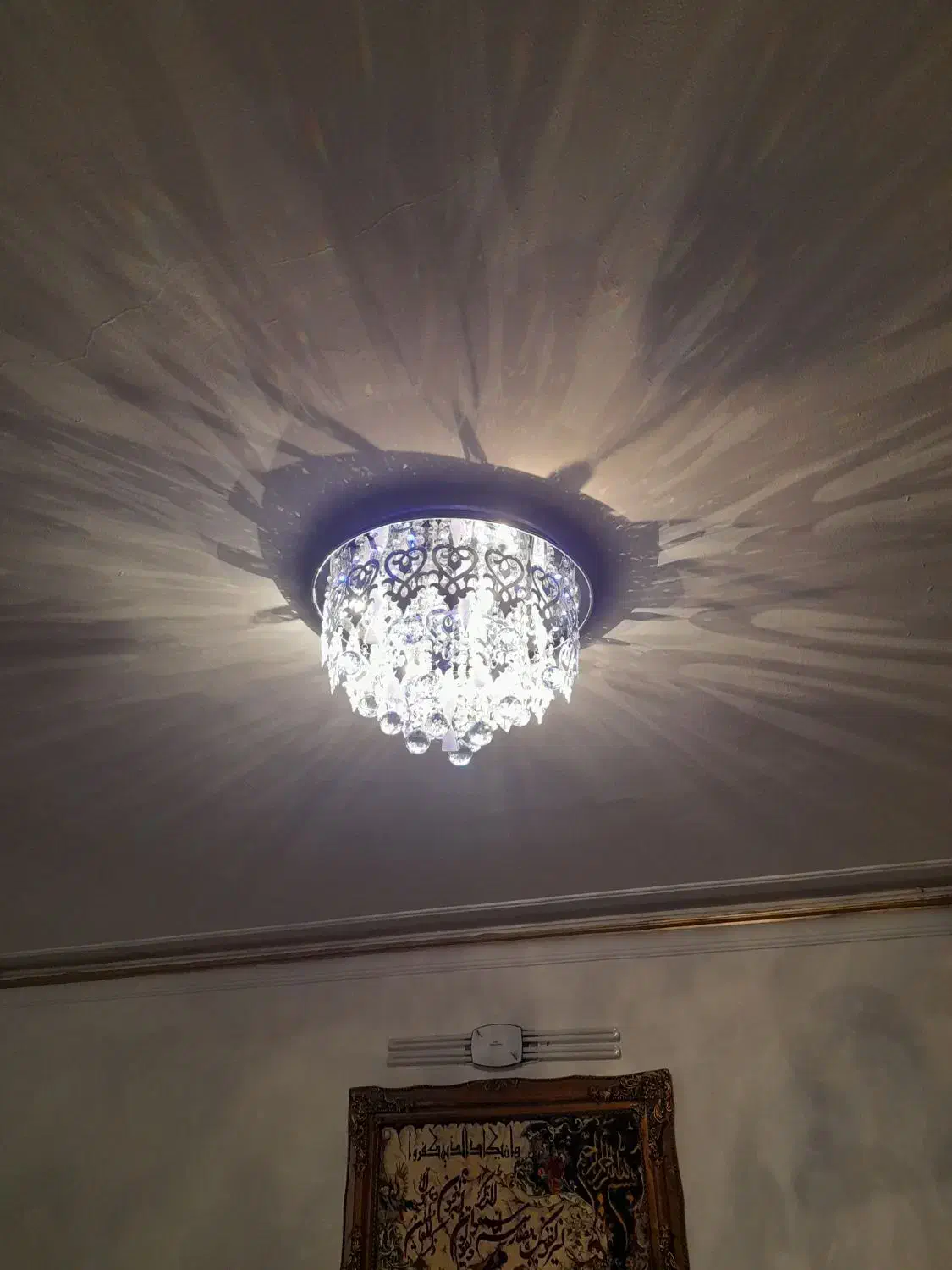 لوستر پذیرایی|لوستر و چراغ آویز|اراک, |دیوار