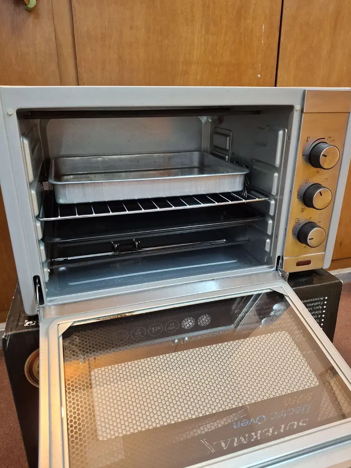 آون توستر Supermax S250|اجاق گاز و لوازم برقی پخت‌وپز|شوشتر, |دیوار