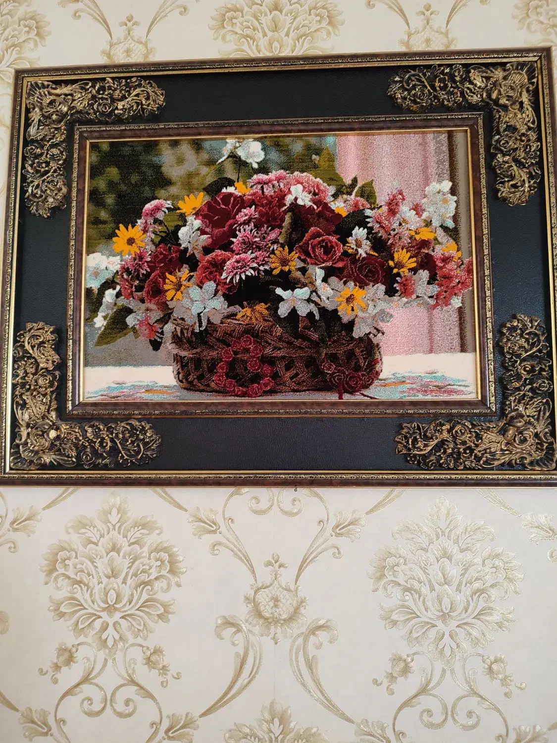 تابلو فرش|تابلو فرش|کرمانشاه, |دیوار