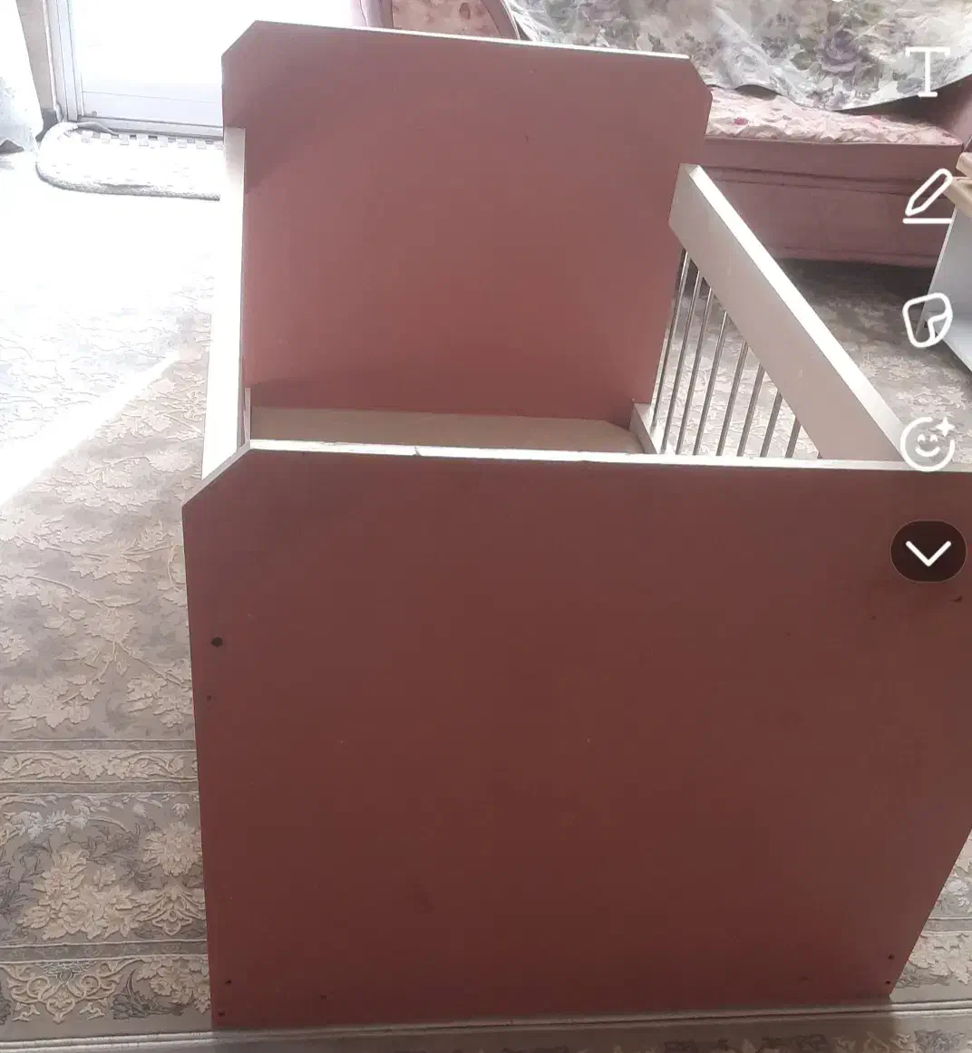 تخت کودک|تخت و صندلی بچه|اصفهان, ولدان|دیوار