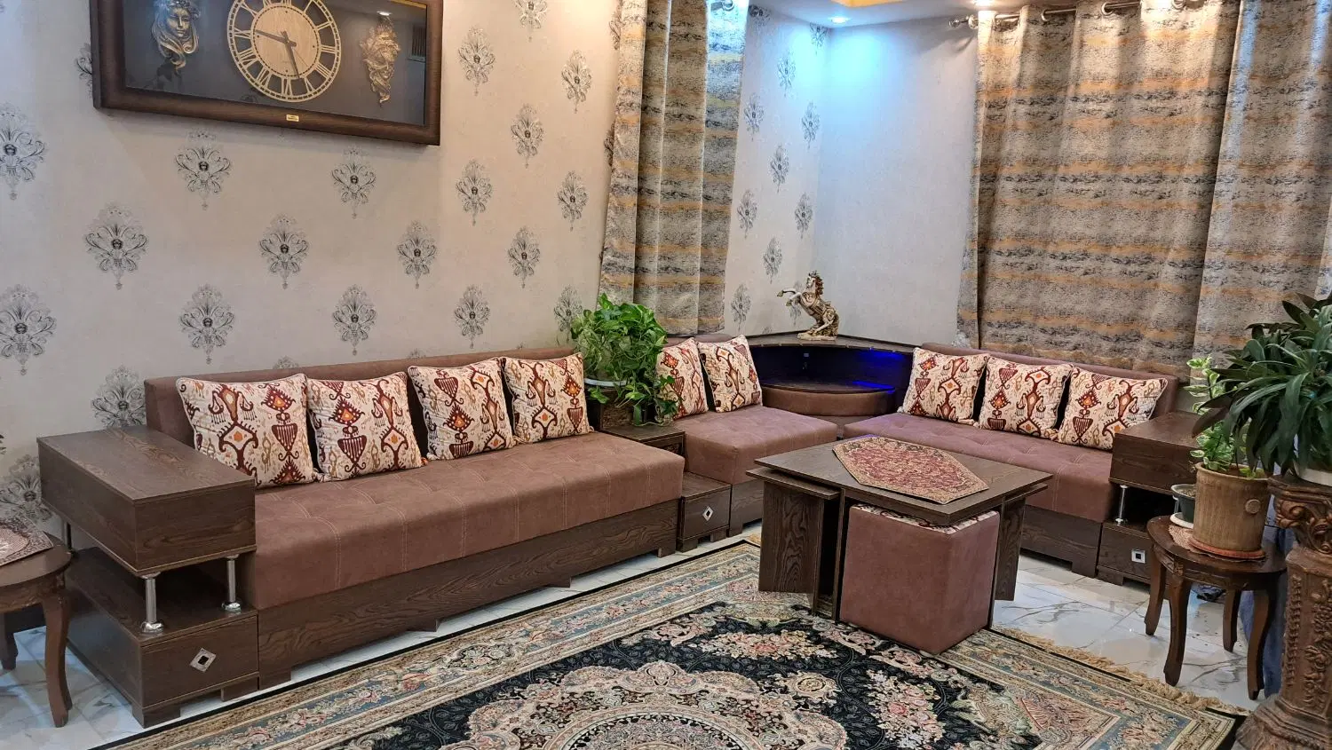 مبل L|مبلمان خانگی و میز عسلی|شیراز, قدوسی غربی|دیوار