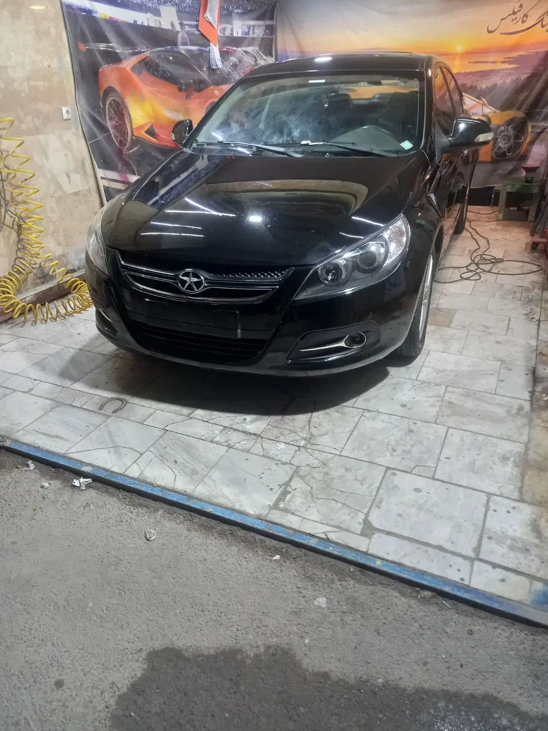 صافکاری و نقاشی واکس و پولیش. تعمیر سپر|خدمات موتور و ماشین|اراک, |دیوار