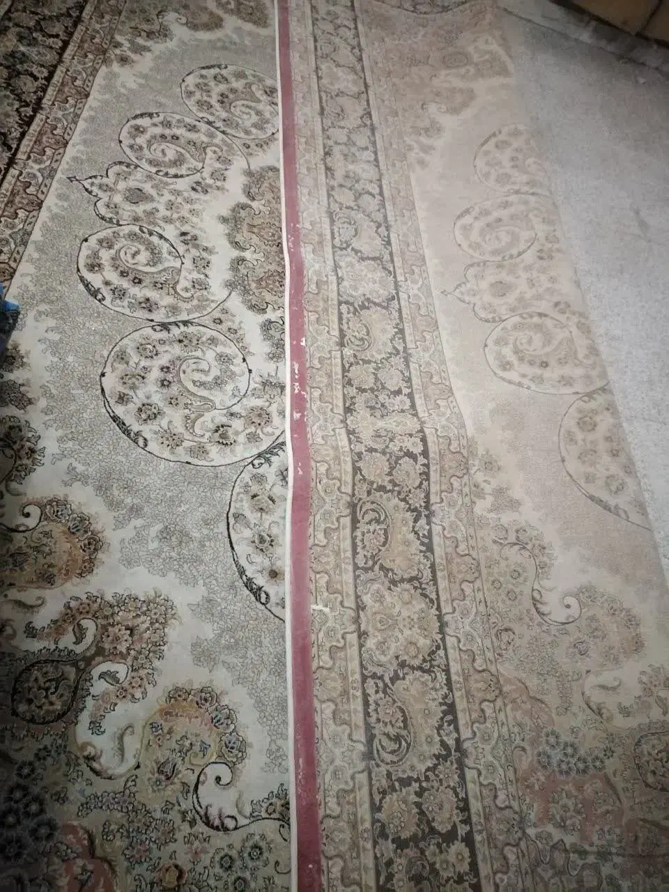 فرش کرمی تک|فرش|خمینی‌شهر, |دیوار