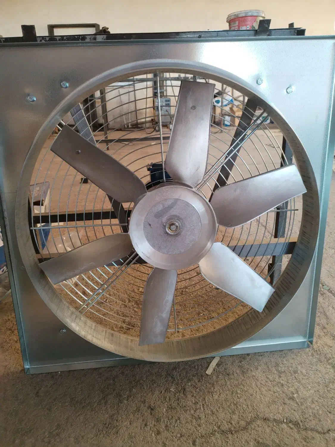 فن (هواکش) صنعتی پروانه آلمینیوم 2 اسب|عمده‌فروشی|دهاقان, |دیوار