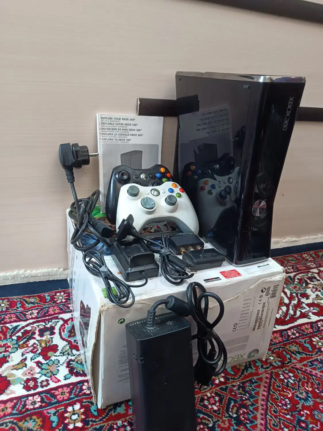 ایکس باکس 360اسلیم|کنسول، بازی ویدئویی و آنلاین|همدان, |دیوار