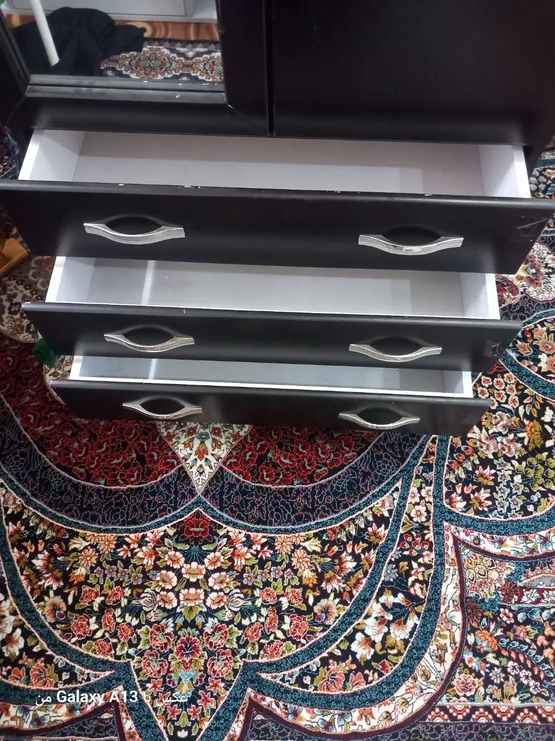 کمد دارای ۳ کشو پدر آینه دار|جاکفشی، کمد، دراور|قرچک, زیبا شهر|دیوار