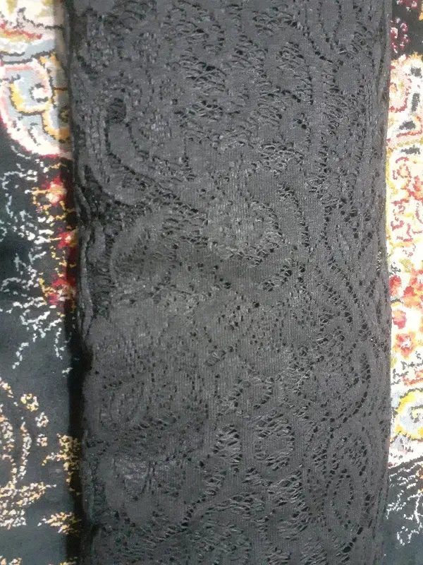 پارچه گیپور مشکی|لباس|مشهد, یاس|دیوار