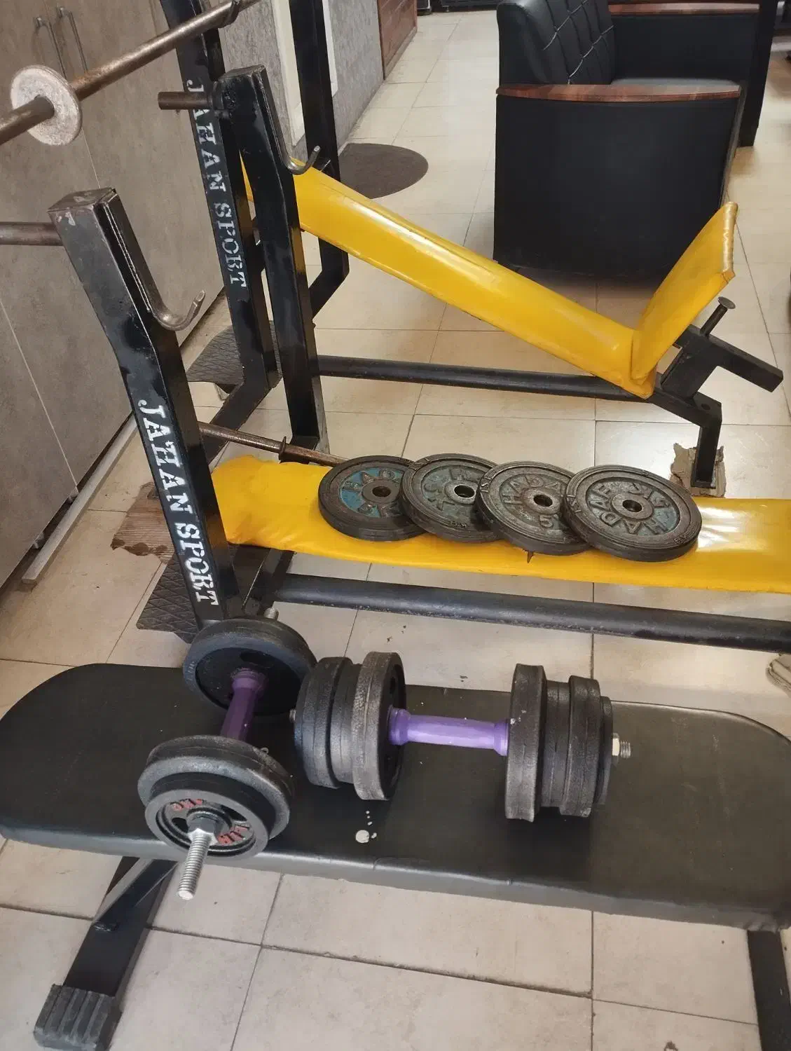 هالتر وزنه دمبل|تجهیزات ورزشی|زنجان, |دیوار