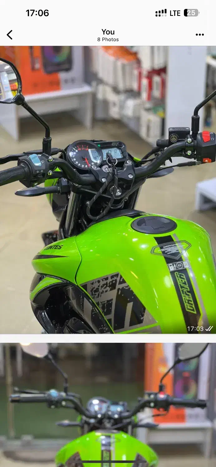 موتور زونتس N230|موتورسیکلت|فومن, |دیوار