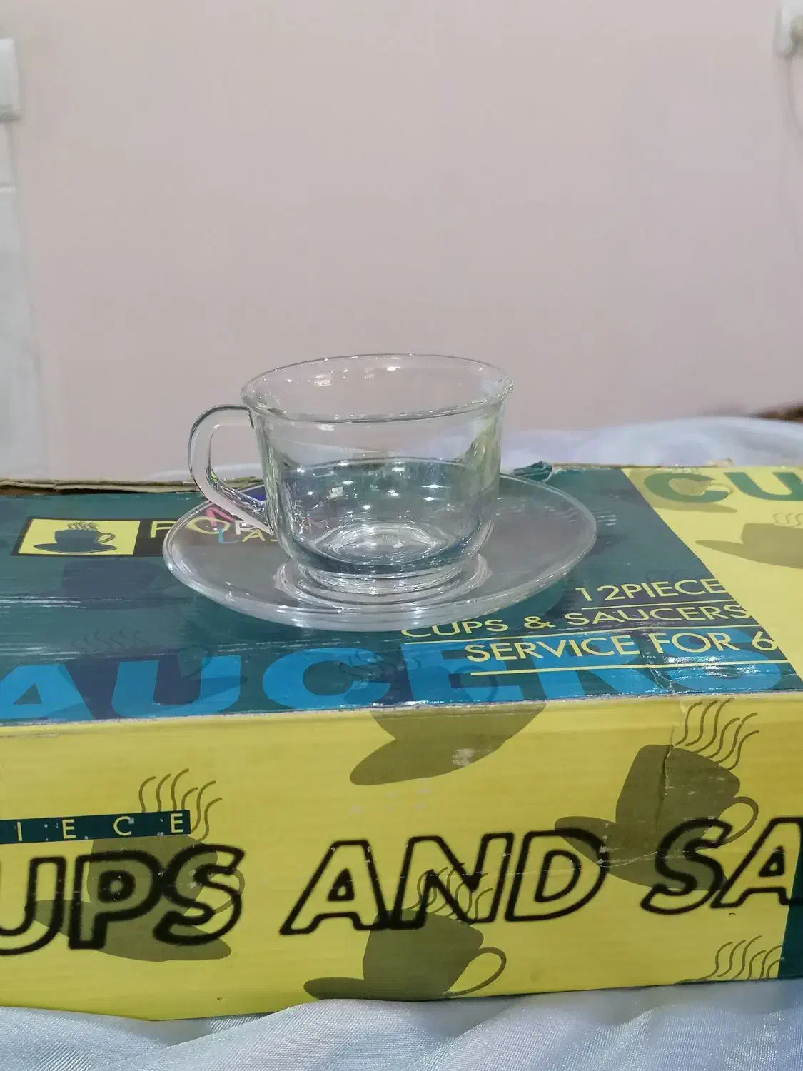 فنجان و نعلبکی فرانسوی/بستنی خوری 3 عددی|ظروف سرو و پذیرایی|شاهین‌شهر, نبوت|دیوار