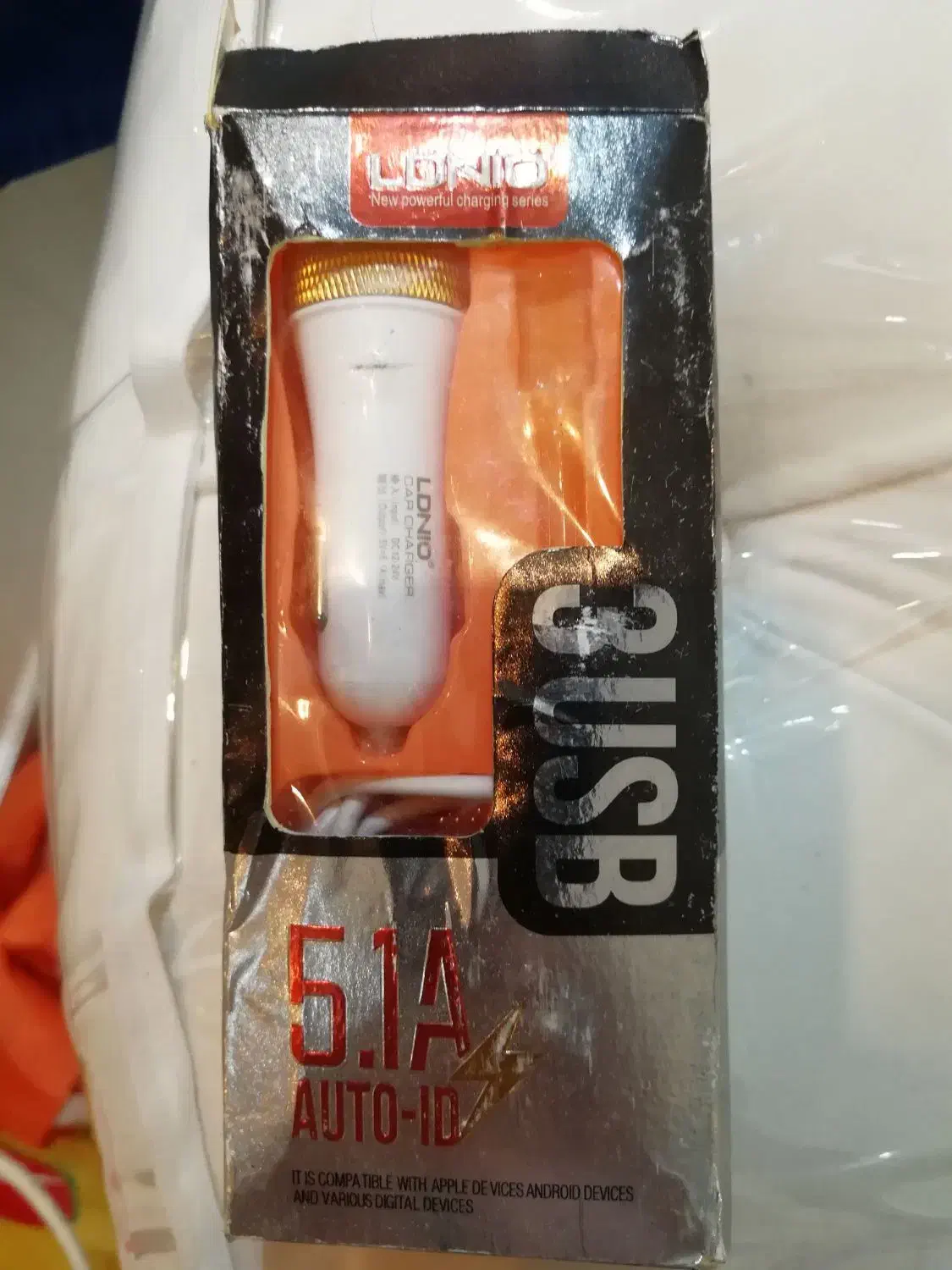 شارژر فندکی داخل ماشین|لوازم جانبی موبایل و تبلت|رشت, معلم|دیوار