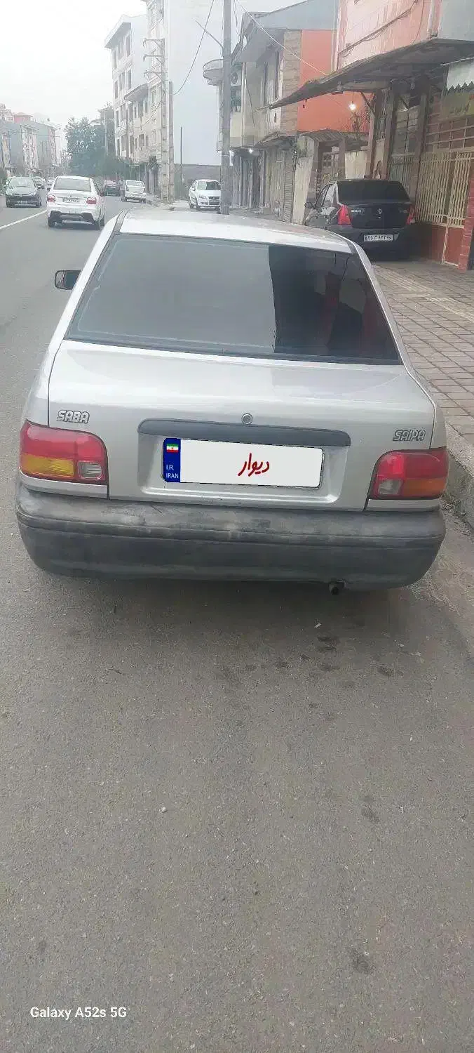 معاوضعه با پراید وانت.پراید دوگانه ۸۸بیرنگ|خودرو سواری و وانت|کوچصفهان, |دیوار